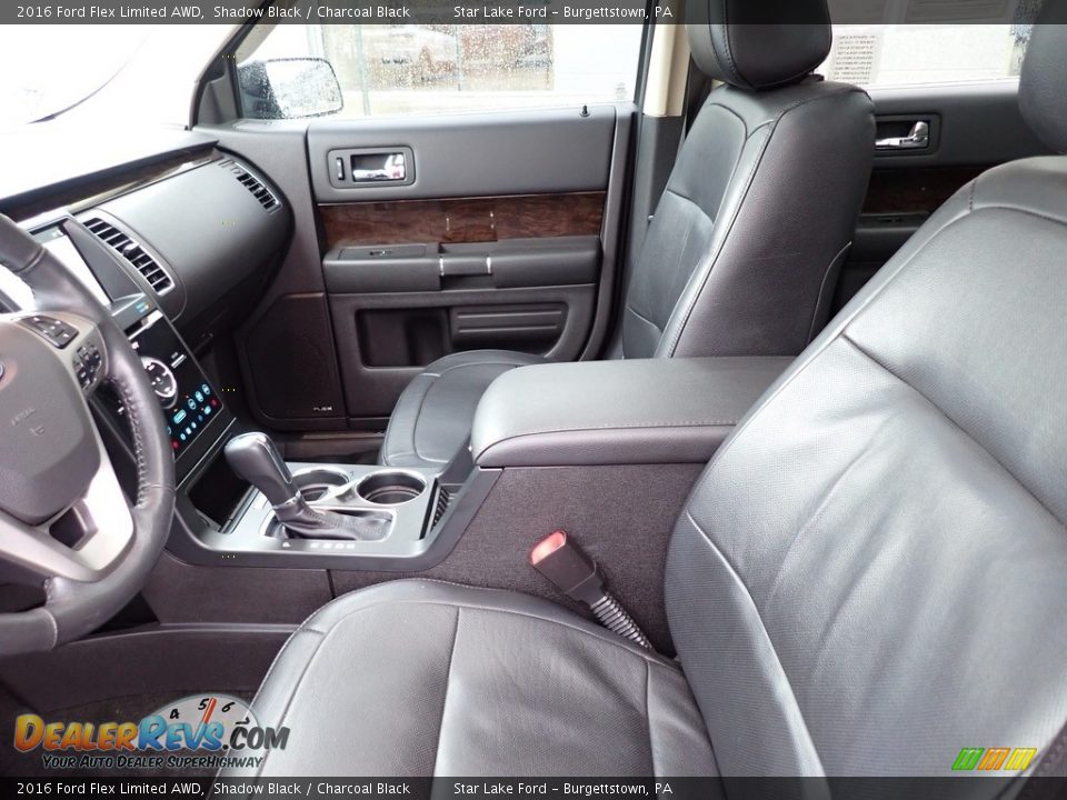 Front Seat of 2016 Ford Flex Limited AWD Photo #10