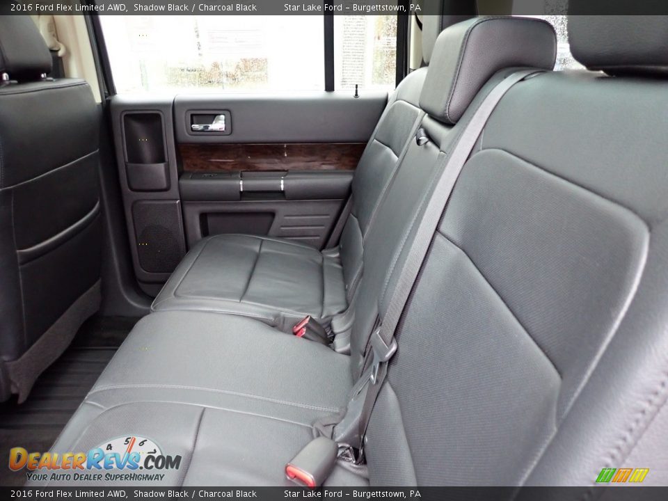 Rear Seat of 2016 Ford Flex Limited AWD Photo #11