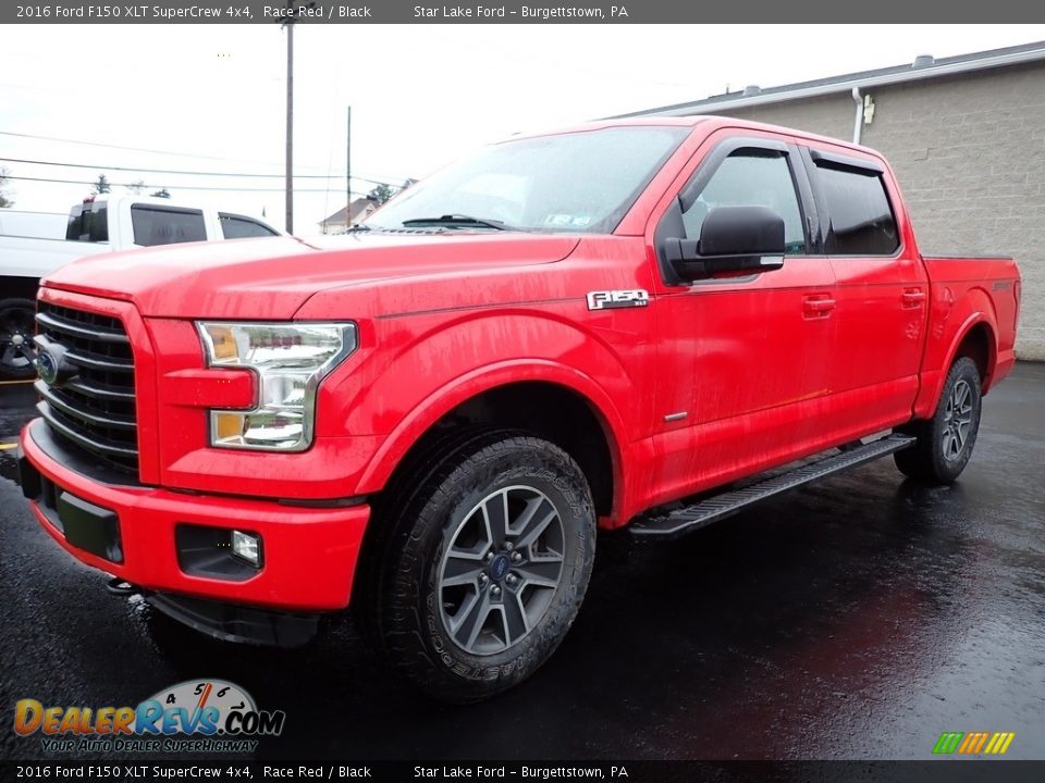 2016 Ford F150 XLT SuperCrew 4x4 Race Red / Black Photo #1