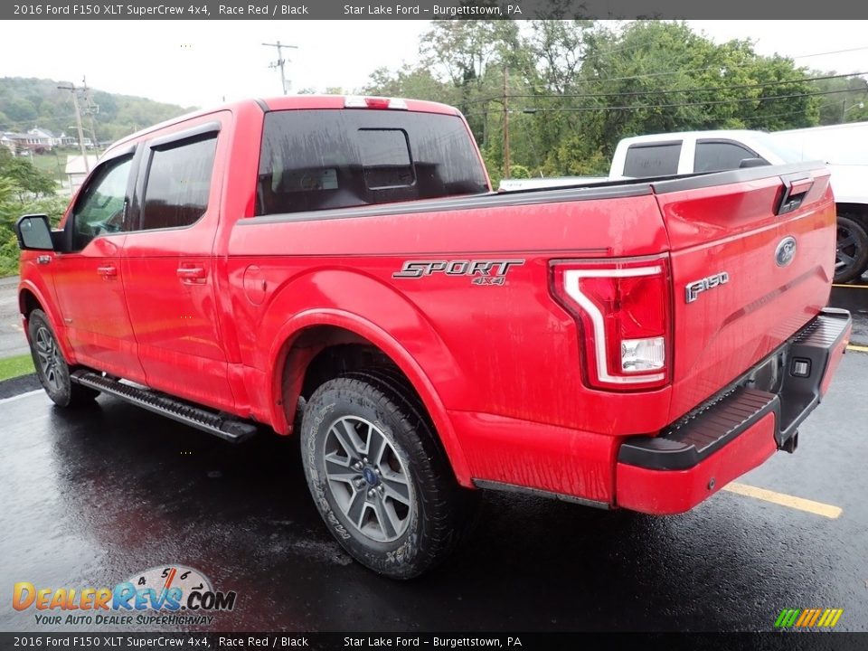2016 Ford F150 XLT SuperCrew 4x4 Race Red / Black Photo #2