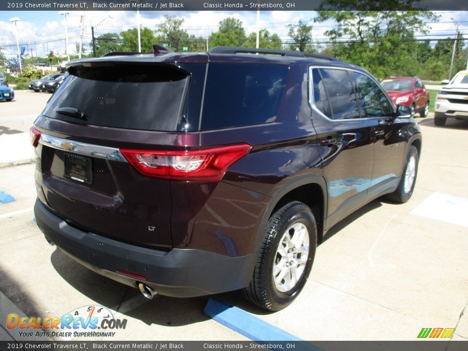 2019 Chevrolet Traverse LT Black Current Metallic / Jet Black Photo #7