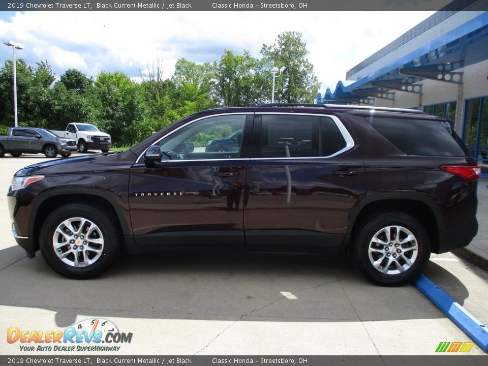 2019 Chevrolet Traverse LT Black Current Metallic / Jet Black Photo #10