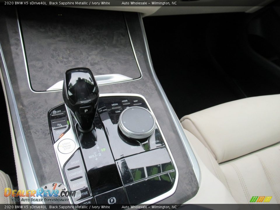 2020 BMW X5 sDrive40i Black Sapphire Metallic / Ivory White Photo #19