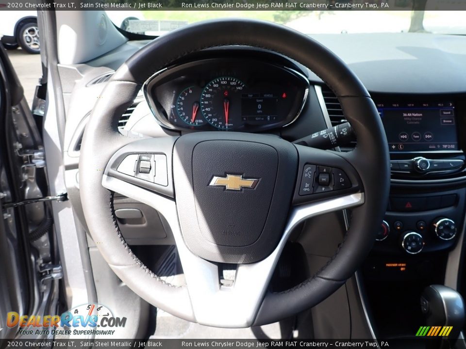 2020 Chevrolet Trax LT Satin Steel Metallic / Jet Black Photo #16