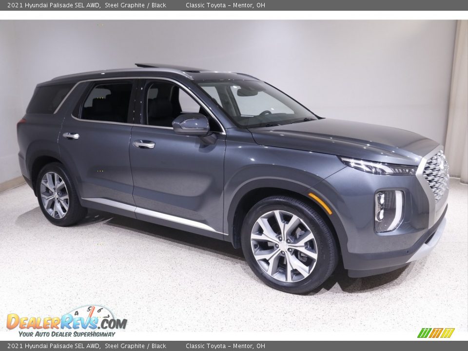 2021 Hyundai Palisade SEL AWD Steel Graphite / Black Photo #1
