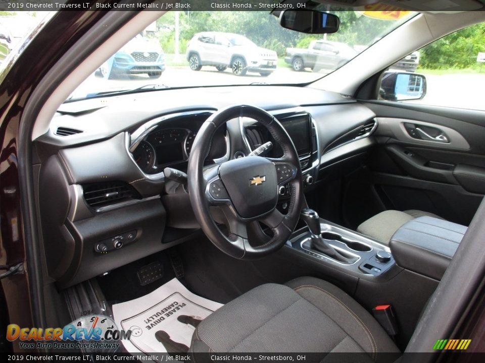 2019 Chevrolet Traverse LT Black Current Metallic / Jet Black Photo #27