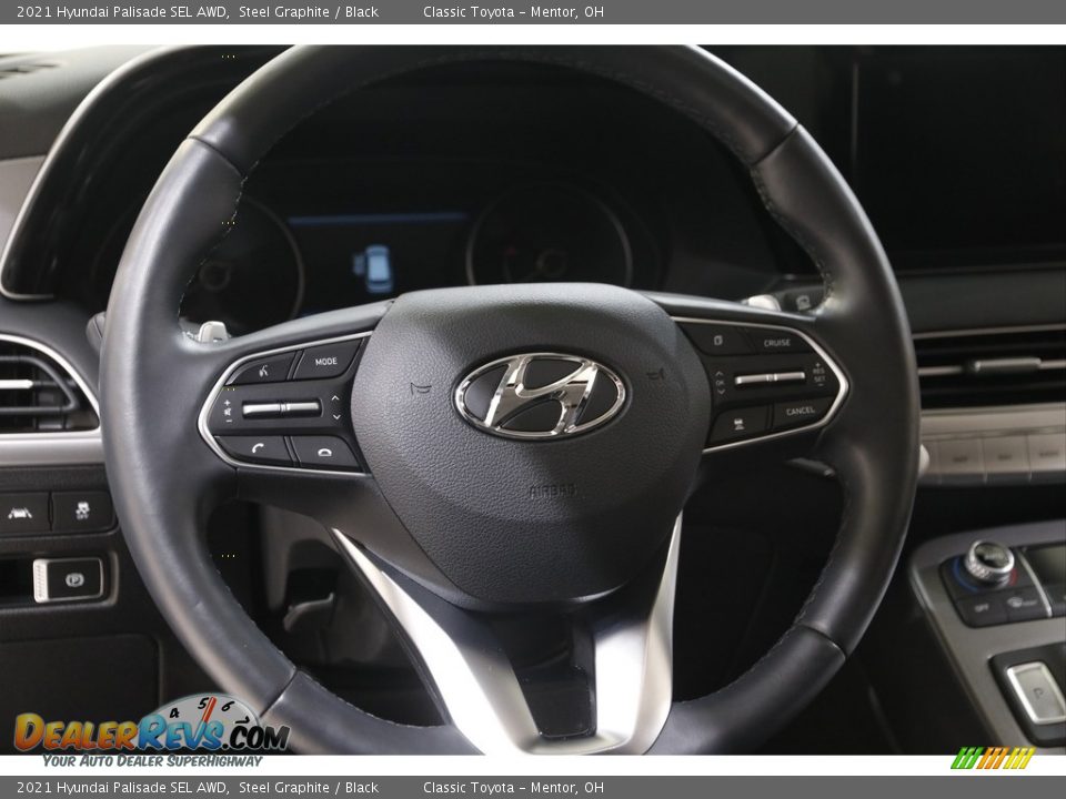 2021 Hyundai Palisade SEL AWD Steel Graphite / Black Photo #7