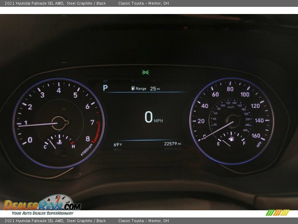 2021 Hyundai Palisade SEL AWD Steel Graphite / Black Photo #8