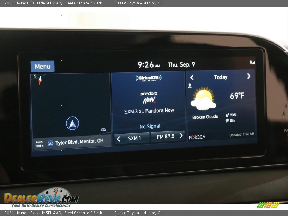 2021 Hyundai Palisade SEL AWD Steel Graphite / Black Photo #10