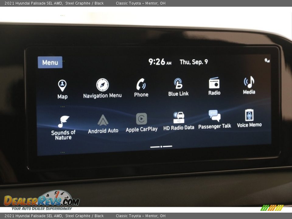 2021 Hyundai Palisade SEL AWD Steel Graphite / Black Photo #11