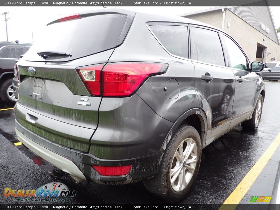 2019 Ford Escape SE 4WD Magnetic / Chromite Gray/Charcoal Black Photo #3