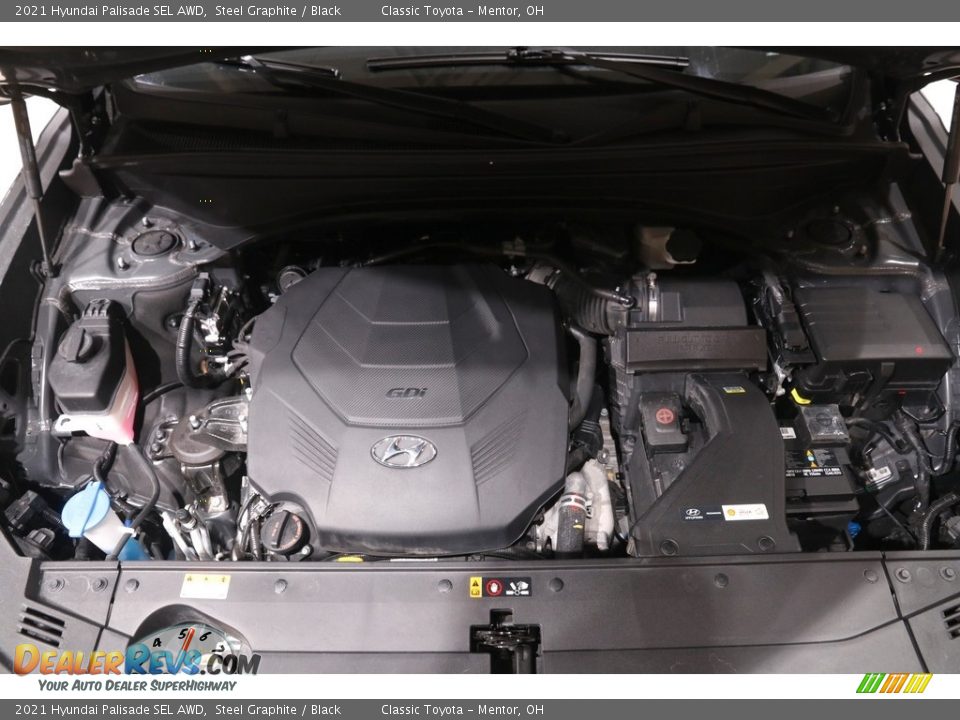 2021 Hyundai Palisade SEL AWD Steel Graphite / Black Photo #24