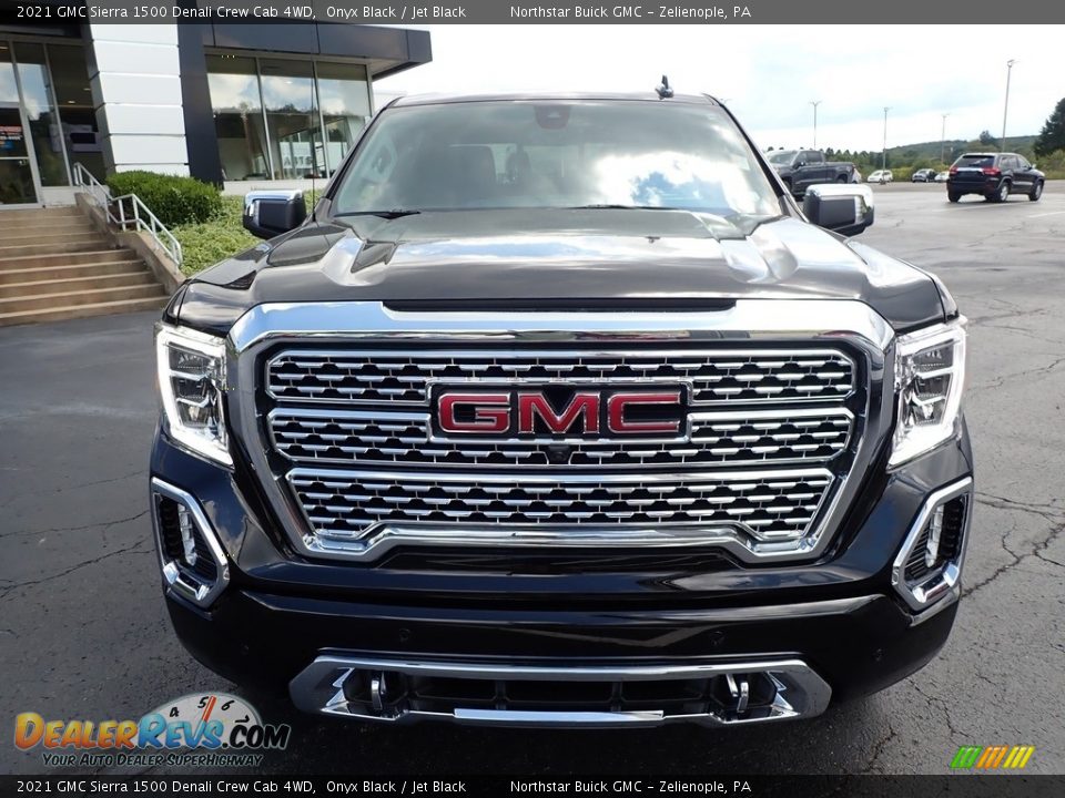 2021 GMC Sierra 1500 Denali Crew Cab 4WD Onyx Black / Jet Black Photo #3