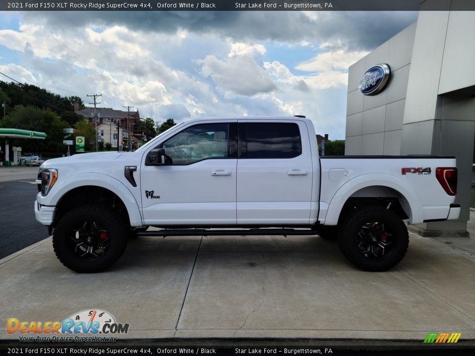 Oxford White 2021 Ford F150 XLT Rocky Ridge SuperCrew 4x4 Photo #3