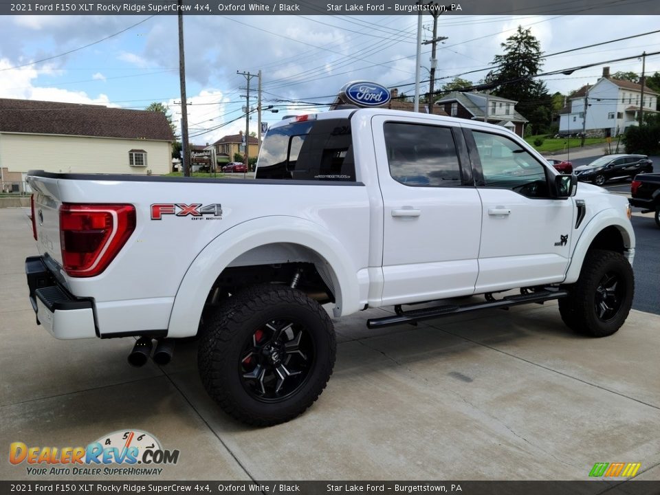 2021 Ford F150 XLT Rocky Ridge SuperCrew 4x4 Oxford White / Black Photo #5