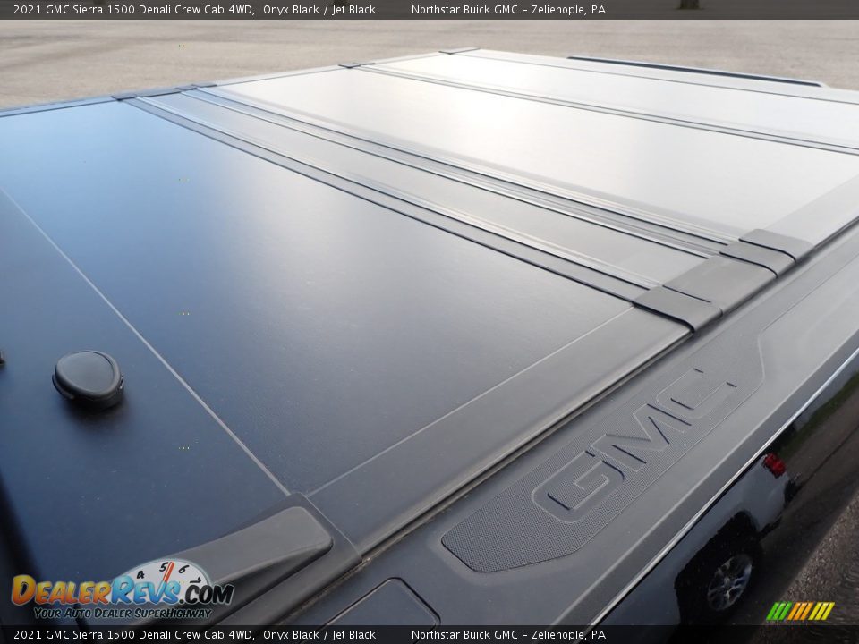2021 GMC Sierra 1500 Denali Crew Cab 4WD Onyx Black / Jet Black Photo #12
