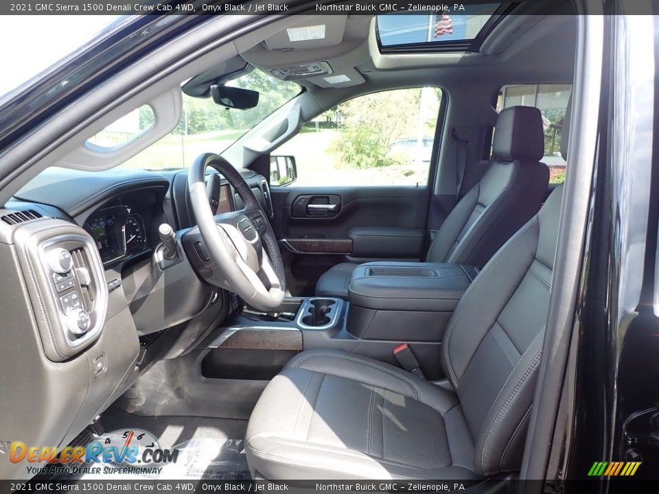 Front Seat of 2021 GMC Sierra 1500 Denali Crew Cab 4WD Photo #15