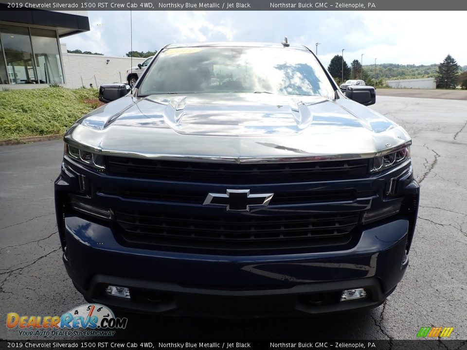 2019 Chevrolet Silverado 1500 RST Crew Cab 4WD Northsky Blue Metallic / Jet Black Photo #3