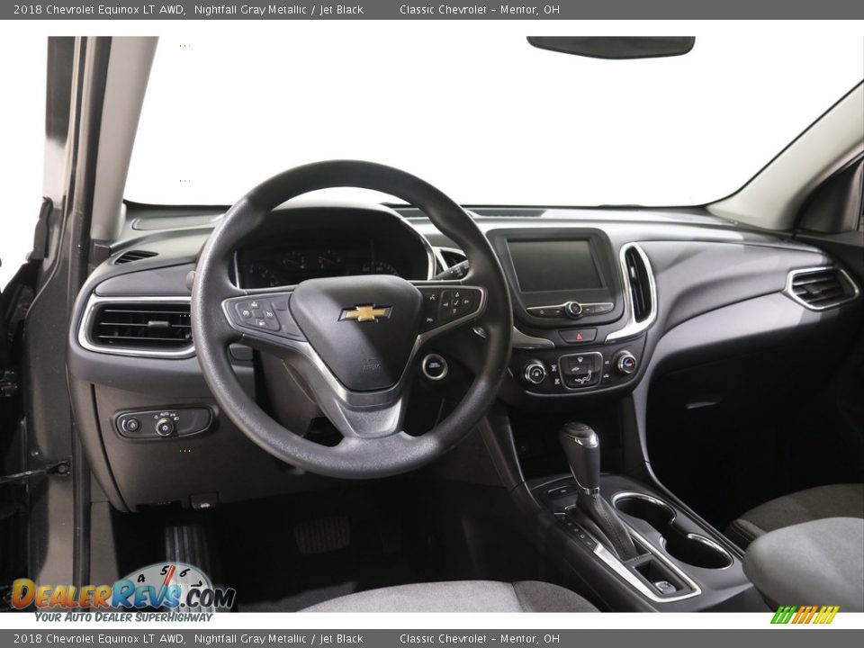 2018 Chevrolet Equinox LT AWD Nightfall Gray Metallic / Jet Black Photo #6