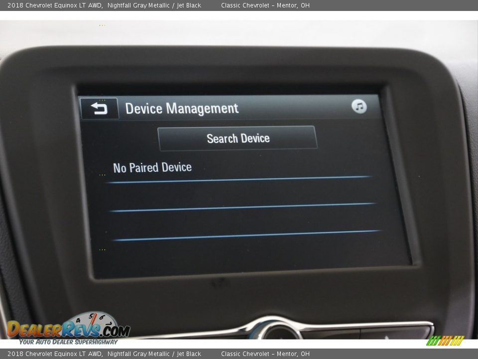 2018 Chevrolet Equinox LT AWD Nightfall Gray Metallic / Jet Black Photo #11