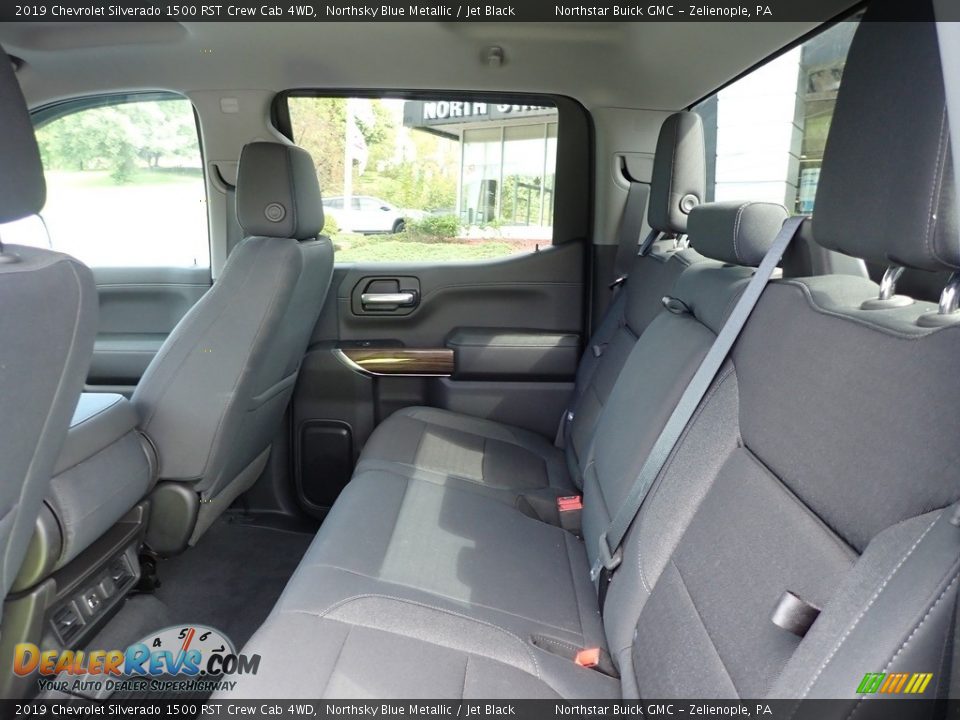 2019 Chevrolet Silverado 1500 RST Crew Cab 4WD Northsky Blue Metallic / Jet Black Photo #17