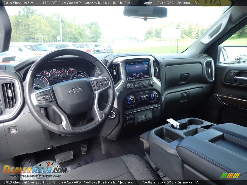 2019 Chevrolet Silverado 1500 RST Crew Cab 4WD Northsky Blue Metallic / Jet Black Photo #18