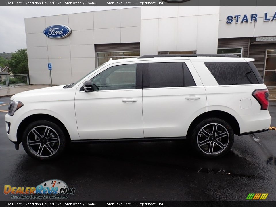 2021 Ford Expedition Limited 4x4 Star White / Ebony Photo #2
