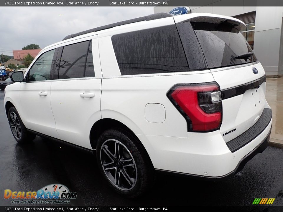 2021 Ford Expedition Limited 4x4 Star White / Ebony Photo #3