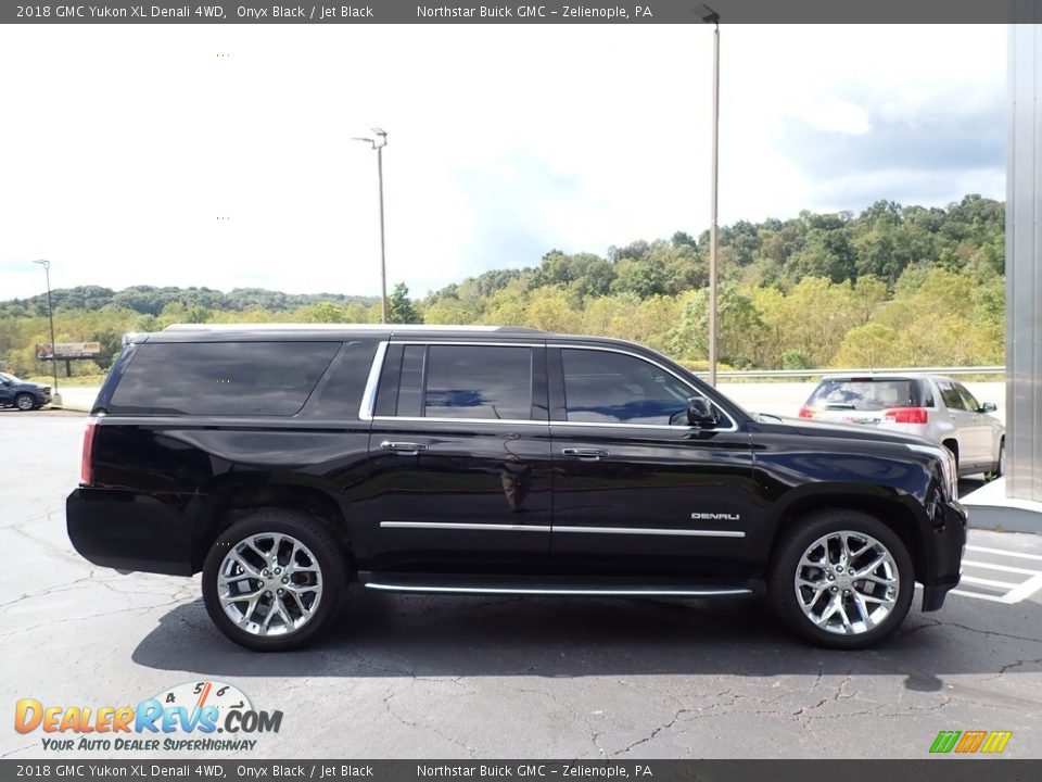 2018 GMC Yukon XL Denali 4WD Onyx Black / Jet Black Photo #5