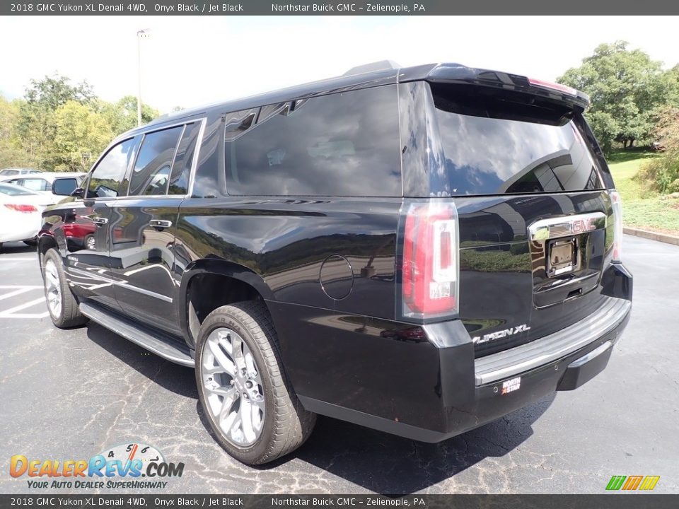 2018 GMC Yukon XL Denali 4WD Onyx Black / Jet Black Photo #11