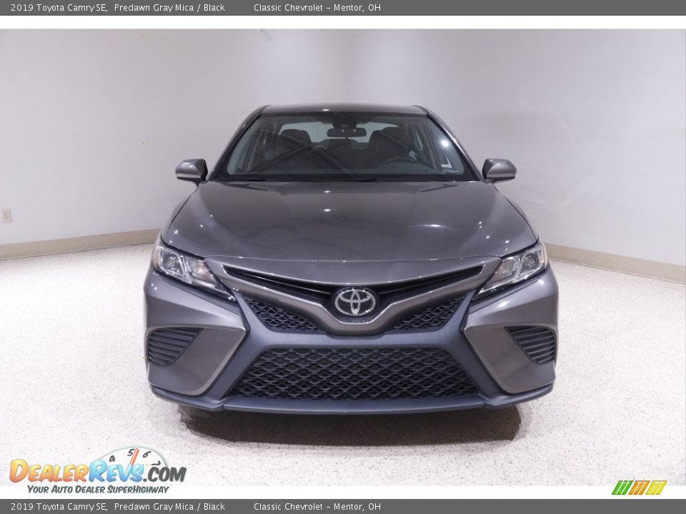 2019 Toyota Camry SE Predawn Gray Mica / Black Photo #2