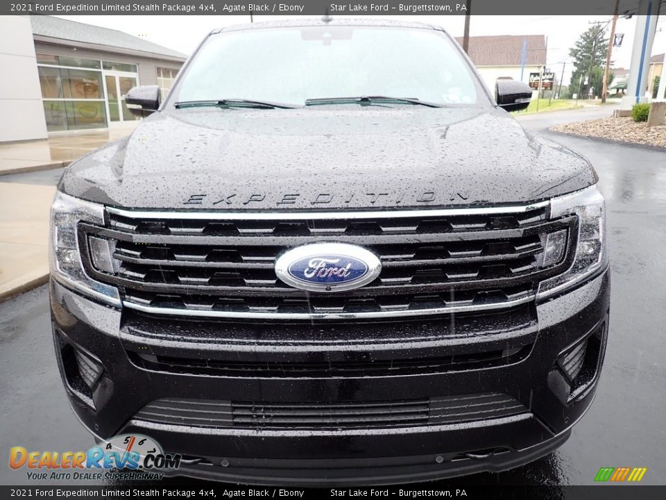2021 Ford Expedition Limited Stealth Package 4x4 Agate Black / Ebony Photo #9