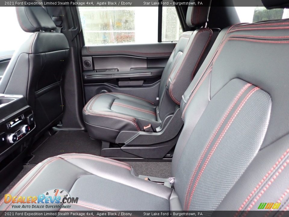 Rear Seat of 2021 Ford Expedition Limited Stealth Package 4x4 Photo #11