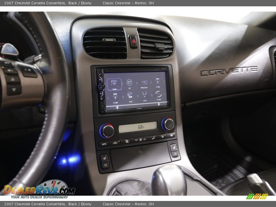 2007 Chevrolet Corvette Convertible Black / Ebony Photo #14