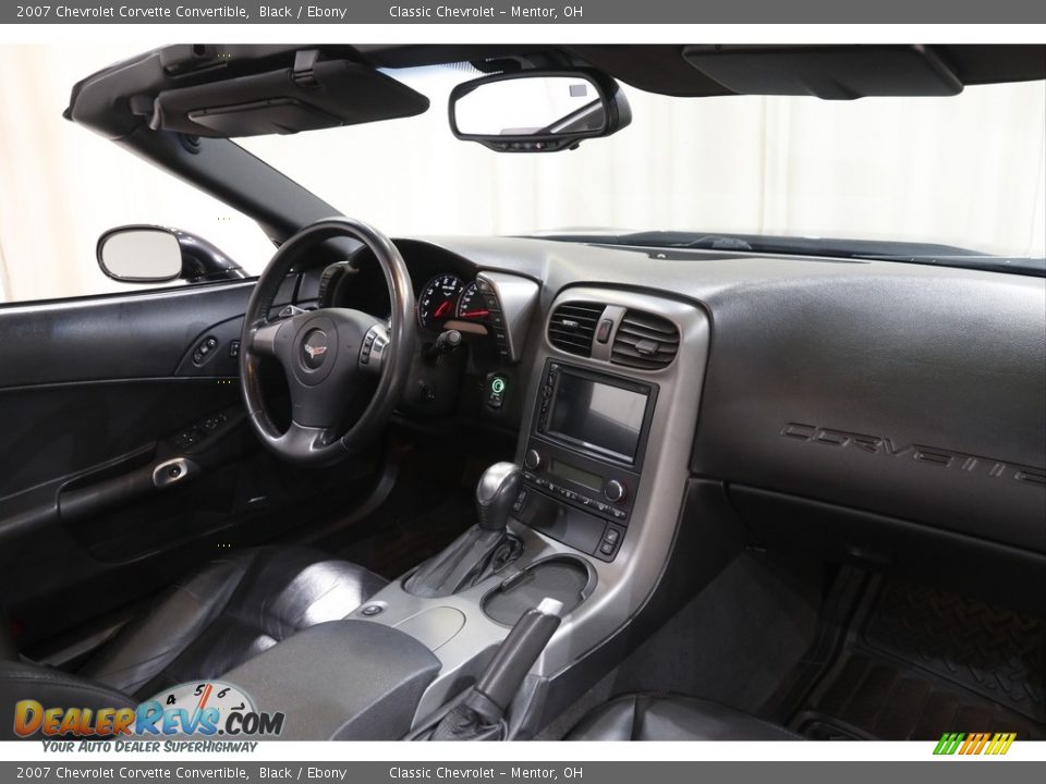 2007 Chevrolet Corvette Convertible Black / Ebony Photo #21