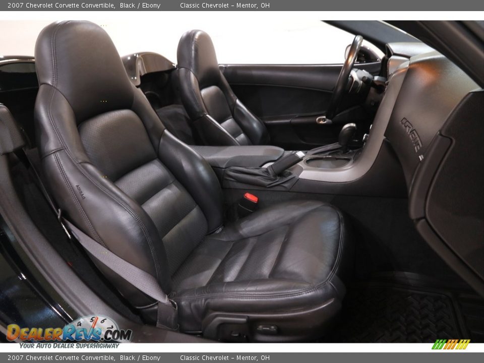 2007 Chevrolet Corvette Convertible Black / Ebony Photo #22