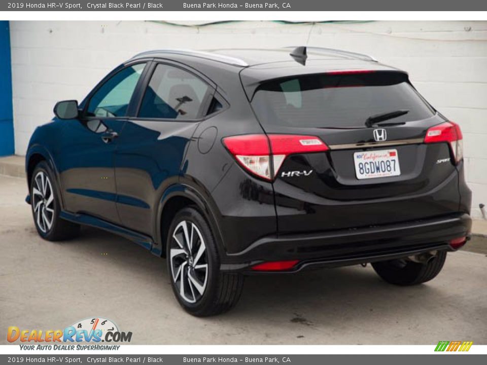 2019 Honda HR-V Sport Crystal Black Pearl / Black Photo #2