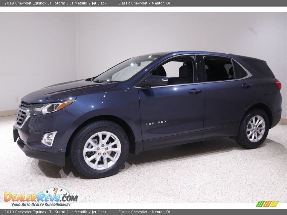 2019 Chevrolet Equinox LT Storm Blue Metallic / Jet Black Photo #3