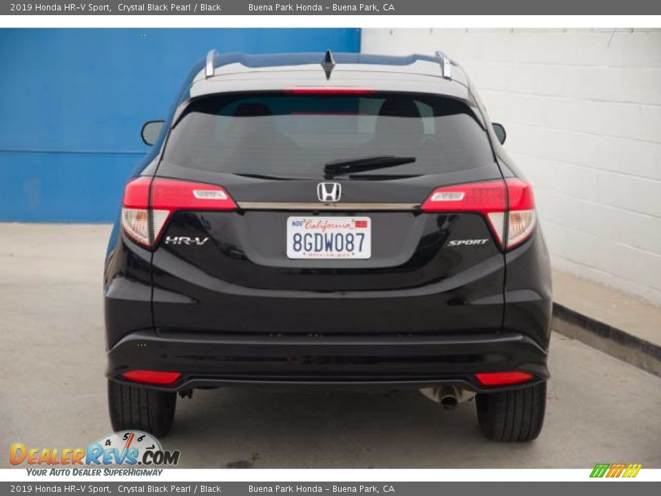 2019 Honda HR-V Sport Crystal Black Pearl / Black Photo #9