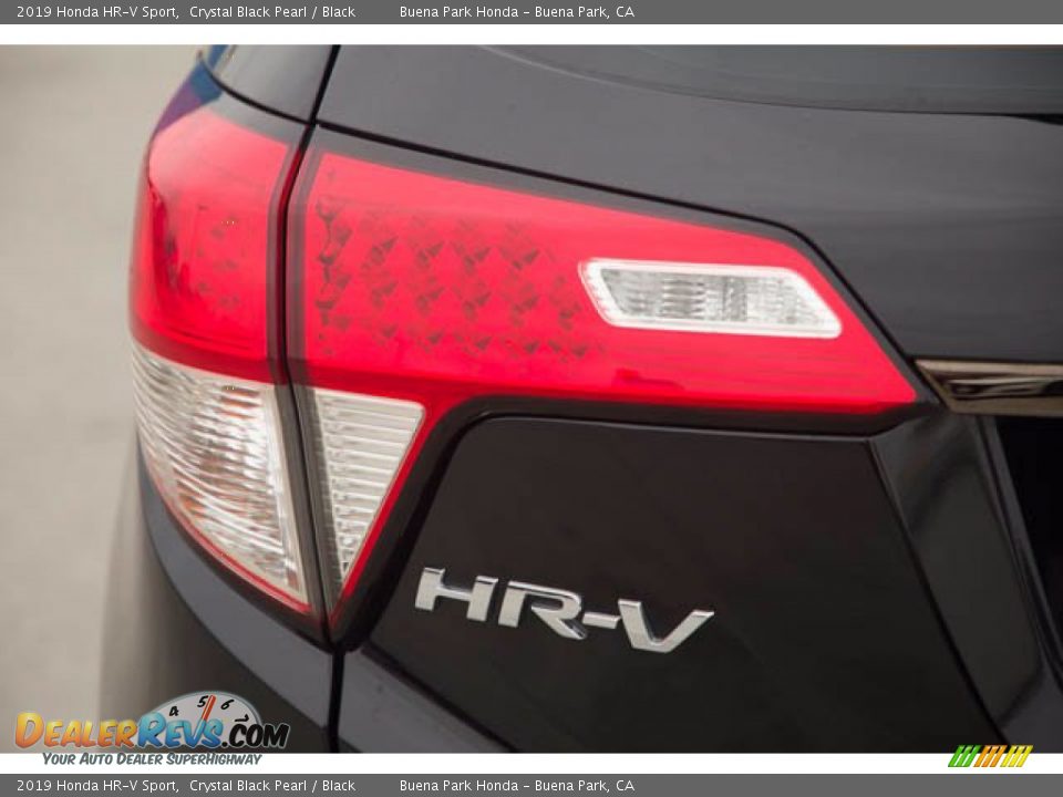 2019 Honda HR-V Sport Crystal Black Pearl / Black Photo #10