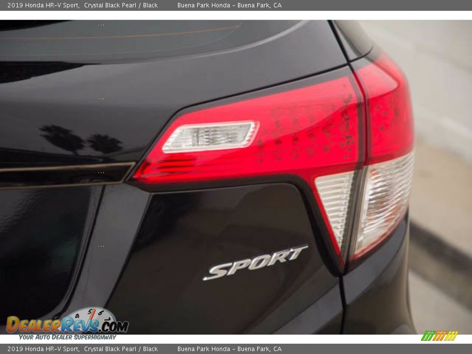 2019 Honda HR-V Sport Crystal Black Pearl / Black Photo #11