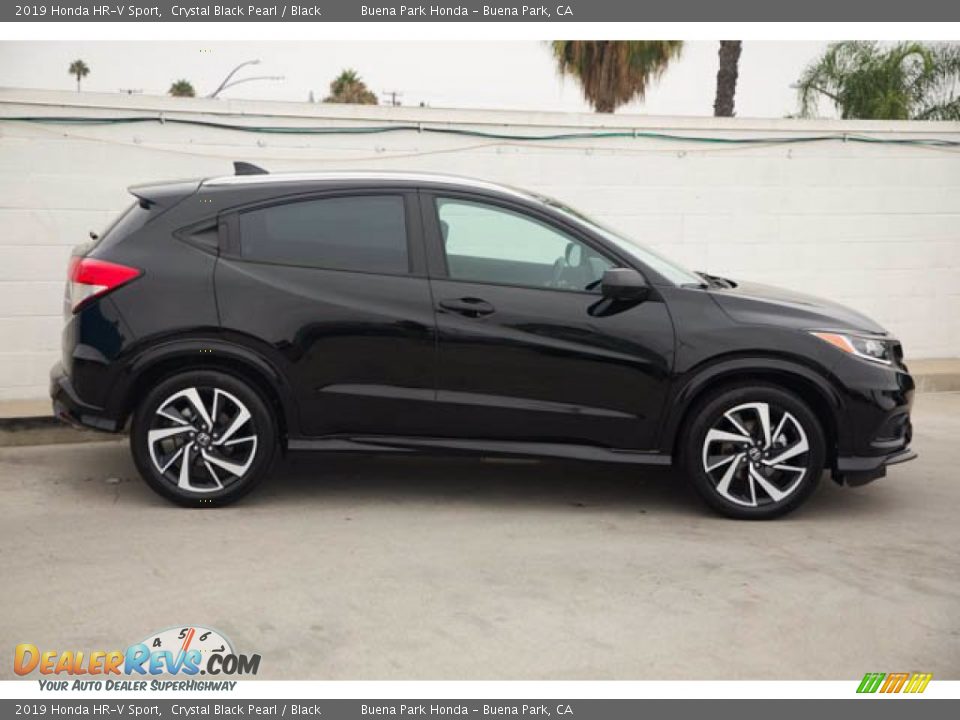 2019 Honda HR-V Sport Crystal Black Pearl / Black Photo #12