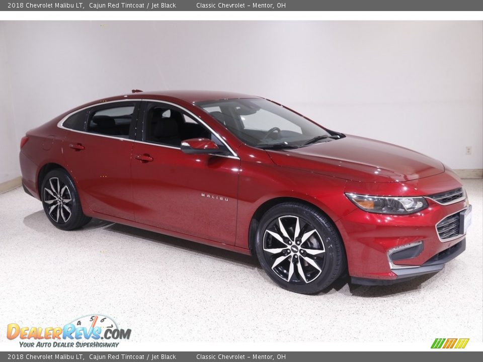 2018 Chevrolet Malibu LT Cajun Red Tintcoat / Jet Black Photo #1