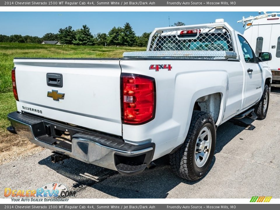 2014 Chevrolet Silverado 1500 WT Regular Cab 4x4 Summit White / Jet Black/Dark Ash Photo #4