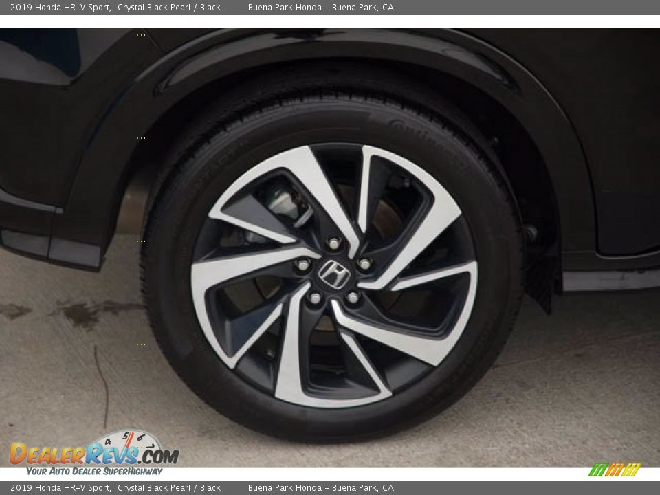 2019 Honda HR-V Sport Crystal Black Pearl / Black Photo #31