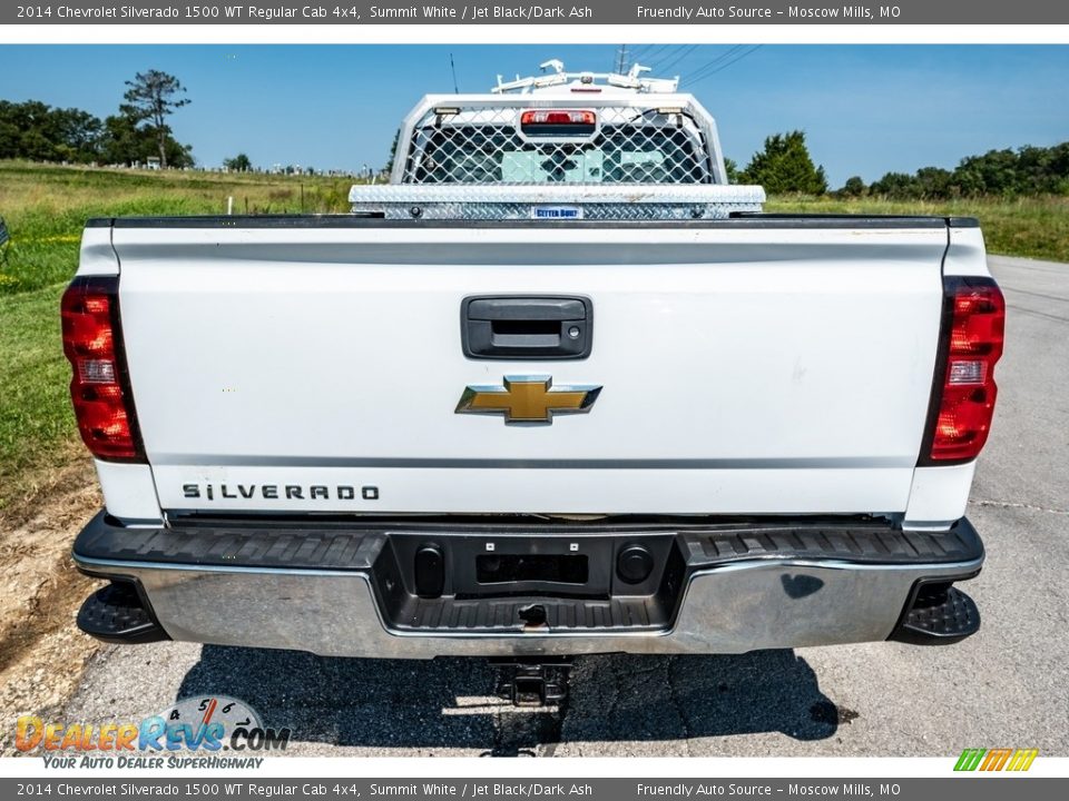 2014 Chevrolet Silverado 1500 WT Regular Cab 4x4 Summit White / Jet Black/Dark Ash Photo #5
