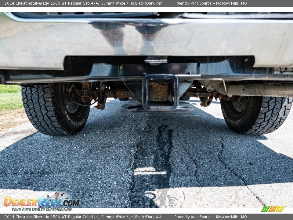 2014 Chevrolet Silverado 1500 WT Regular Cab 4x4 Summit White / Jet Black/Dark Ash Photo #14