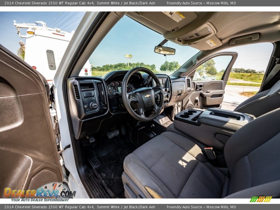2014 Chevrolet Silverado 1500 WT Regular Cab 4x4 Summit White / Jet Black/Dark Ash Photo #20