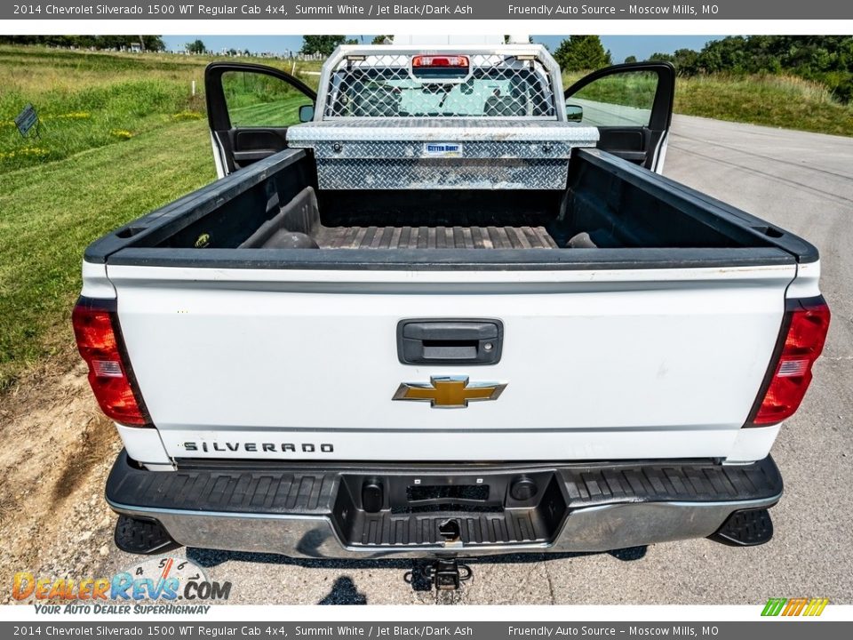 2014 Chevrolet Silverado 1500 WT Regular Cab 4x4 Summit White / Jet Black/Dark Ash Photo #22