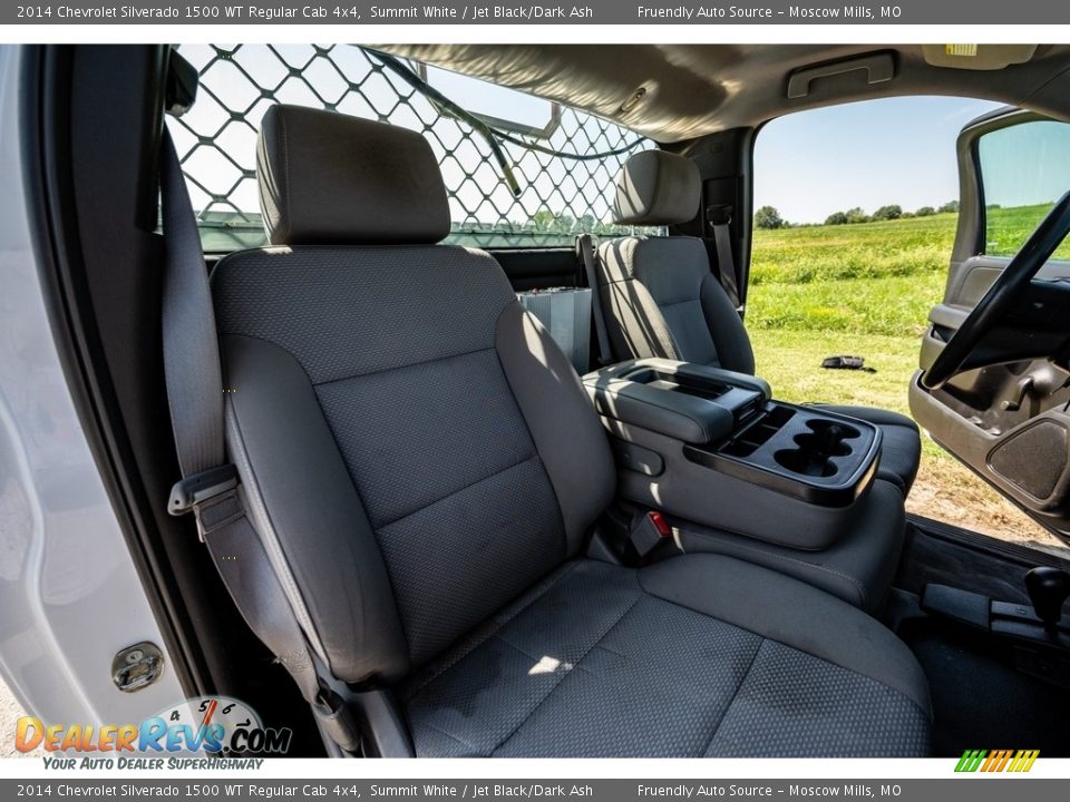 2014 Chevrolet Silverado 1500 WT Regular Cab 4x4 Summit White / Jet Black/Dark Ash Photo #26